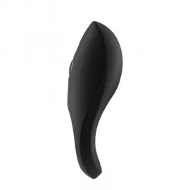 Ерекційне віброкільце Rechargeable Vibrating Cock Ring колір: чорний So Divine (Велика Британія) - 3
