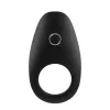 Эрекционное виброкольцо Rechargeable Vibrating Cock Ring цвет: черный So Divine (Великобритания)