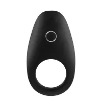Эрекционное виброкольцо Rechargeable Vibrating Cock Ring цвет: черный So Divine (Великобритания)