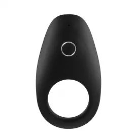 Ерекційне віброкільце Rechargeable Vibrating Cock Ring колір: чорний So Divine (Велика Британія) - 1