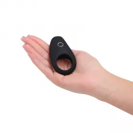 Ерекційне віброкільце Rechargeable Vibrating Cock Ring колір: чорний So Divine (Велика Британія) - 5