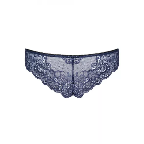 Трусики Obsessive Auroria (Сине-черный, S/M)