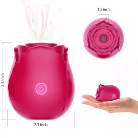 Вакуумный стимулятор - Rose Massager - 5