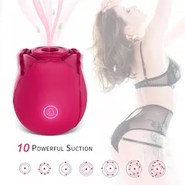 Вакуумный стимулятор - Rose Massager - 2