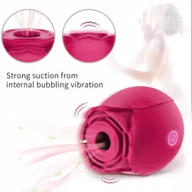 Вакуумный стимулятор - Rose Massager - 6