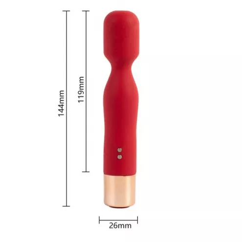Вибромассажер - Vibrating Spear G-Spot Vibrator Red