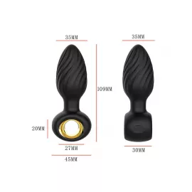 Анальная пробка - Aisi Twisting Anal Plug - 7
