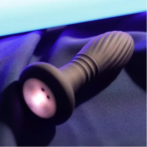 Анальная пробка - Thrusting Anal Plug Black