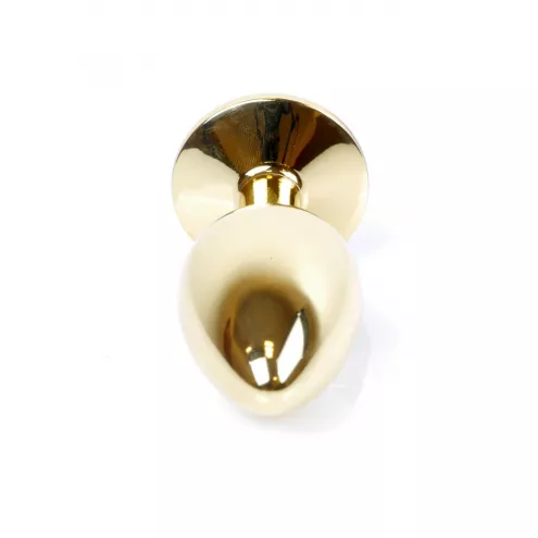 Анальна пробка - Jewellery Gold Plug Black