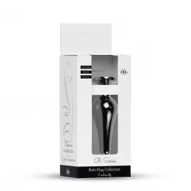 Анальная пробка – Jewellery Dark Silver BUTT PLUG- Purple - 2