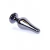Анальная пробка – Jewellery Dark Silver BUTT PLUG- Purple