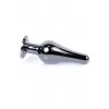 Анальная пробка – Jewellery Dark Silver BUTT PLUG- Purple