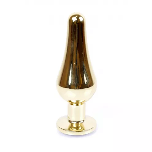 Анальна пробка – Jewellery Gold Long Plug Dark Blue