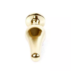 Анальна пробка – Jewellery Gold Long Plug Dark Blue - 3