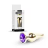 Анальна пробка – Jewellery Gold Long Plug Purple