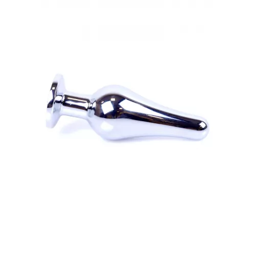 Анальна пробка – Jewellery Silver Long Plug Light Blue