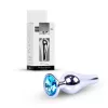 Анальна пробка – Jewellery Silver Long Plug Light Blue