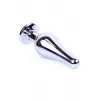 Анальна пробка - Jewellery Silver BUTT PLUG-Green