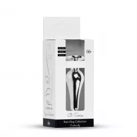 Анальна пробка - Jewellery Silver BUTT PLUG-Green - 9