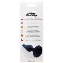 Анальная пробка - Silicone Black Plug XL - 5