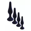 Анальная пробка - Silicone Black Plug XL