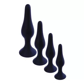 Анальная пробка - Silicone Black Plug XL - 2