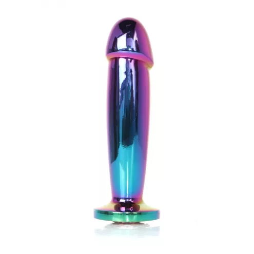 Анальная пробка – Jewellery Multicolour Penis Plug Clear M