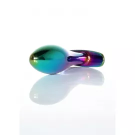 Анальна пробка - Jewellery Multicolour Plug Pink M - 6
