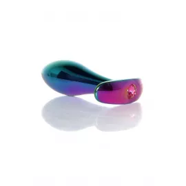 Анальна пробка - Jewellery Multicolour Plug Pink M - 5