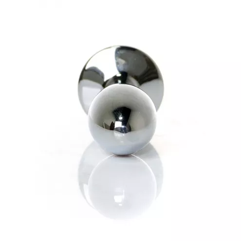 Анальная пробка – Jewellery Silver Plug Clear S