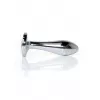 Анальная пробка – Jewellery Silver Plug Clear S