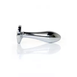 Анальная пробка – Jewellery Silver Plug Clear S - 7