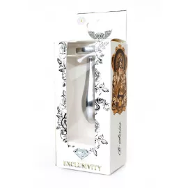 Анальная пробка – Jewellery Silver Plug Clear S - 3