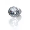Анальная пробка – Jewellery Silver Plug Clear S