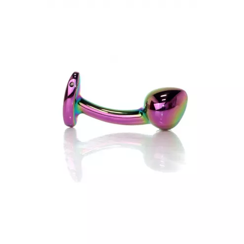 Анальная пробка - Jewellery Multicolour Curved Plug L