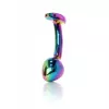 Анальная пробка - Jewellery Multicolour Curved Plug L