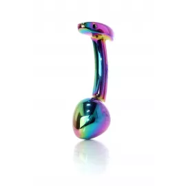 Анальная пробка - Jewellery Multicolour Curved Plug L - 1