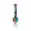 Анальная пробка - Jewellery Multicolour Curved Plug L