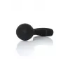Анальная пробка - Silicone Black Curved Plug L
