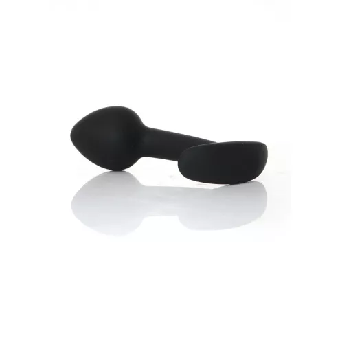 Анальная пробка - Silicone Black Curved Plug L