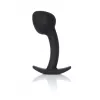 Анальная пробка - Silicone Black Curved Plug L