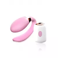 Стимулятор V-Vibe Розовый USB 7 Function / Remote Control