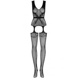 Комбинезон-сетка Obsessive F217 (Черный, XL/XXL) - 3