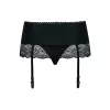 Пояс со стрингами Obsessive Miamor (Черный, S/M)