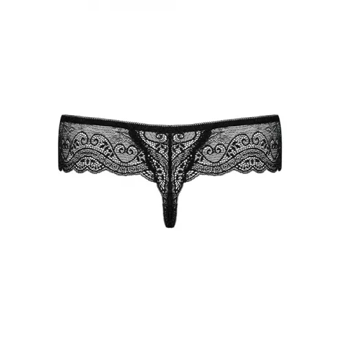 Стрінги Obsessive Miamor (Чорний, L/XL)