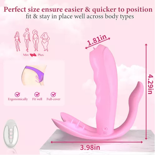 Силіконовий вібратор B-Series Silicone Panty з функцією нагріву