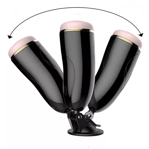 Мастурбатор вагина Vibrating Masturbation Cup USB 7 + Interactive Function / Talk Mode