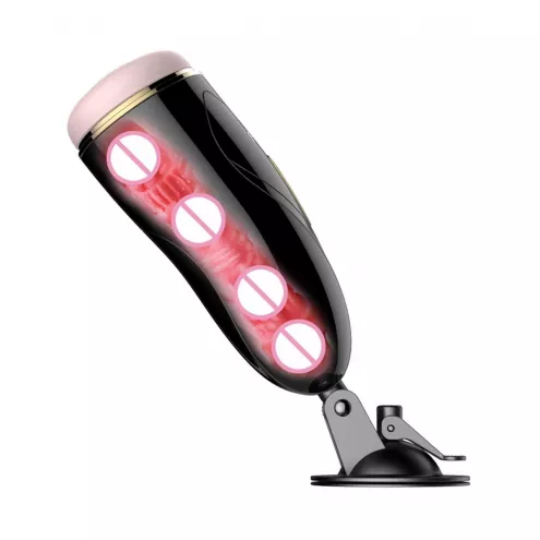 Мастурбатор вагина Vibrating Masturbation Cup USB 7 + Interactive Function / Talk Mode