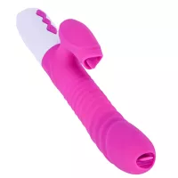 Силіконовий вібратор Вібратор USB 7 Function and Thrusting Function / Heating
