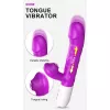 Вибромассажер SiliconeTongue Vibrator, USB 10 Function